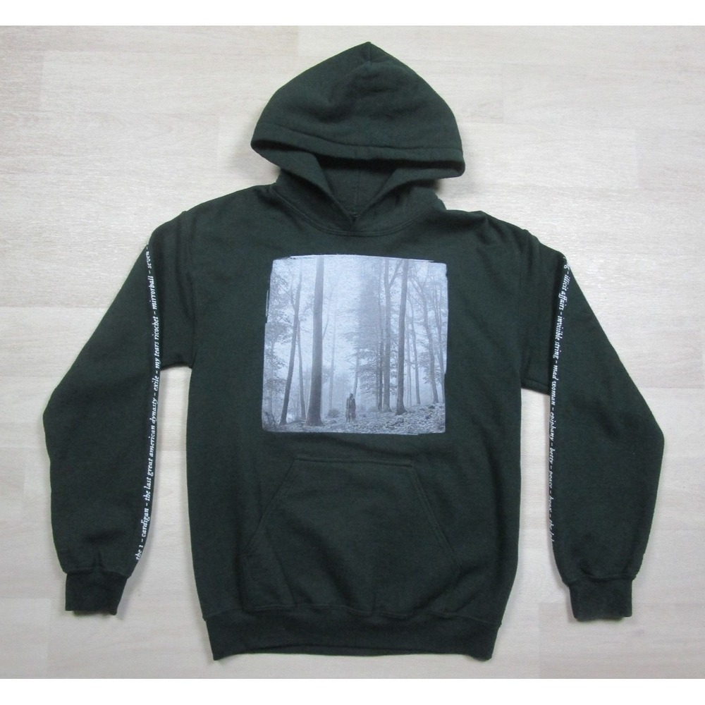 Taylor Swift Folklore In the Trees Hoodie (S) Album Merch Swiftie Concert Tour